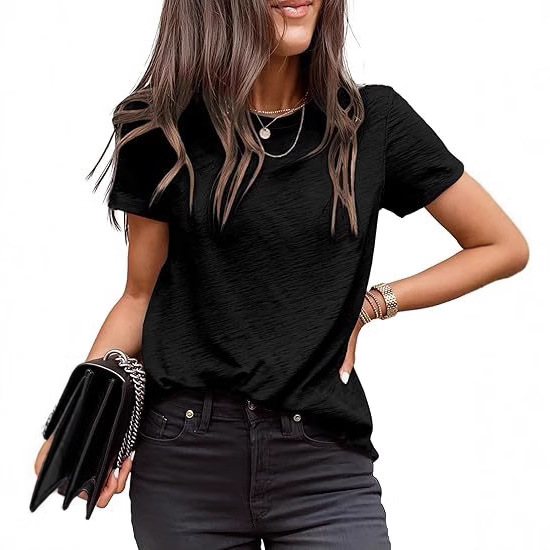 Women's Casual Polka Dot Leopard Floral Print Top