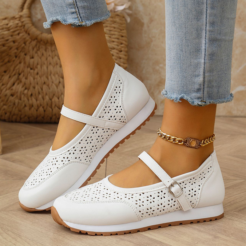 Promocja ostatniego dnia - 50% zniżki - Damskie oddychające skórzane buty ortopedyczne na co dzień