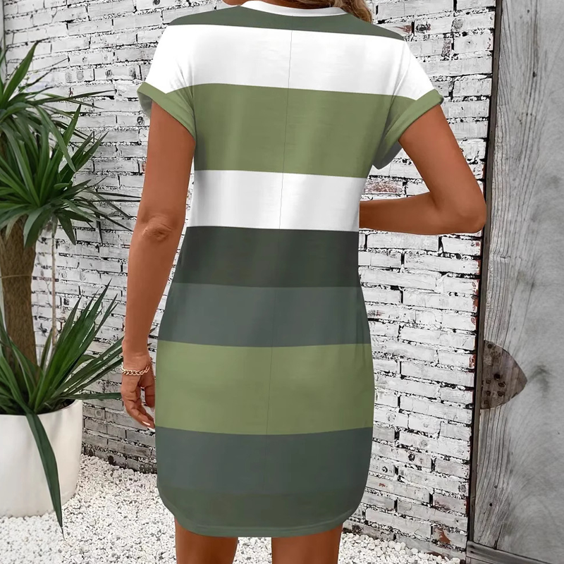 ✨Sukienka damska z okrągłym dekoltem