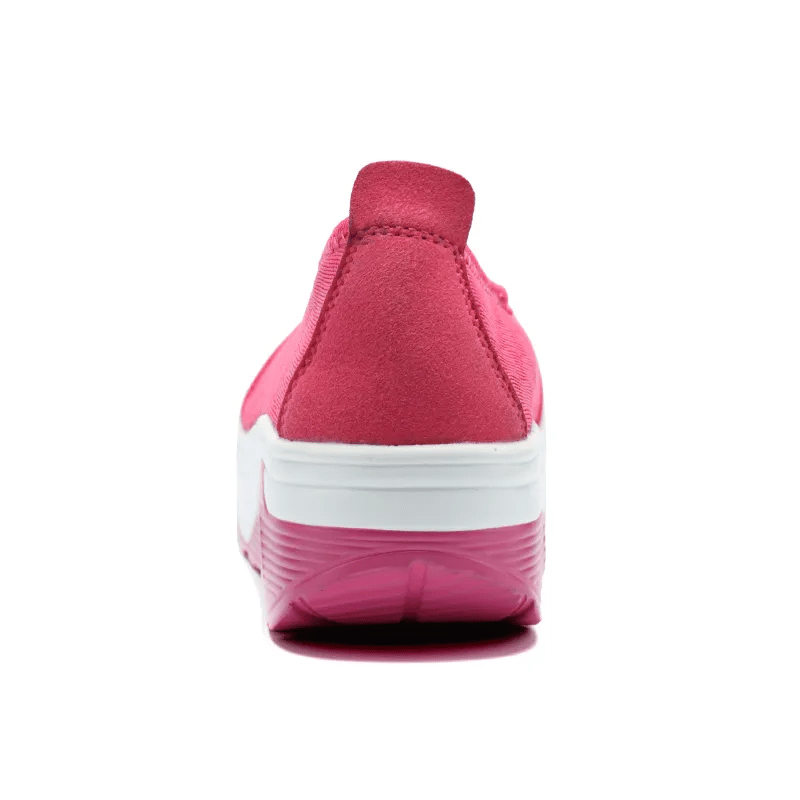 ✨Women's everyday comfortable, breathable, shock-resistant orthopedic slip-on sneakers with arch support