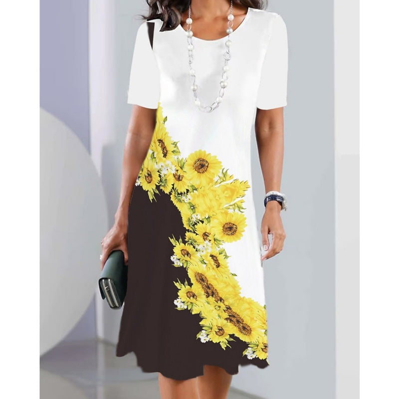 Damska sukienka do drukowania