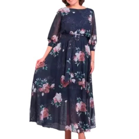 2025 New Spring Print Dress