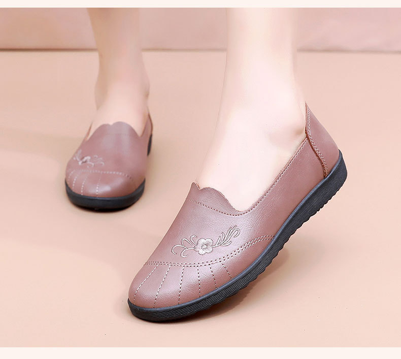 49% ZNIŻKI35-41 Wygodne, miękkie i oddychające ortopedyczne skórzane mokasyny